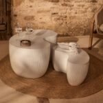 Sohan Garden Coffee Table Set - Sand