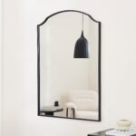 Outlet - Soho 100x70cm Metal Mirror - Black