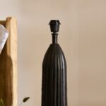 Stedham 52cm Metal Table Lamp Base - Black & Gold - Image 4