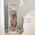 Outlet - Stevie Single Wardrobe - White - Image 2