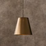 Outlet - Stowe 37cm Metal Pendant Light - Gold