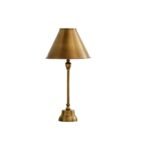 Stowe 59cm Metal Table Lamp - Gold - Image 8