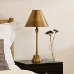Stowe 59cm Metal Table Lamp - Gold - Image 2