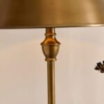 Stowe 59cm Metal Table Lamp - Gold - Image 3