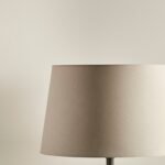 Outlet - Coningsby Cotton Taupe Lamp Shade - 30cm - Image 3
