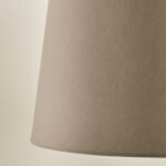 Coningsby Cotton Taupe Lamp Shade - 30cm - Image 4