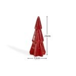 Sira Medium Ceramic Tree - Red - Image 8