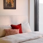 Tallulah Double Bed - Chalk White Boucle - Image 6