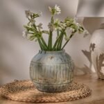 Tariva Ceramic 13.5cm Vase - Cornflower Blue