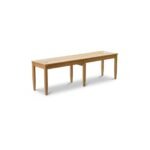 Tilly 150cm Wooden Bench - Whitewash Oak & Paper Cord - Image 6