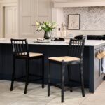 Tilly Bar Stool - Black Oak with Paper Cord - Image 2