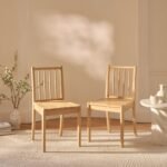 Tilly Pale Oak Dining Chairs - Set of 2