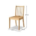 Tilly Pale Oak Dining Chairs - Set of 2 - Image 9