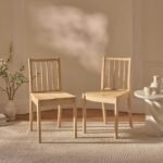 Tilly Whitewash Dining Chairs - Set of 2 - Image 5