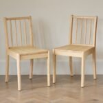 Farren Whitewash Oval Dining Table Set - 6 Seater - Tilly Dining Chairs - Whitewash Oak Legs - Image 3