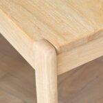 Farren Whitewash Oval Dining Table Set - 6 Seater - Tilly Dining Chairs - Whitewash Oak Legs - Image 7