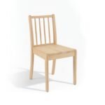 Tilly 100cm Round Dining Table - 4 Seater - Tilly Dining Chairs - Whitewash Oak - Image 9