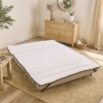 Una Double Sofa Bed Topper - White