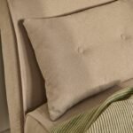 Outlet - Una 2 Seater Double Sofa Bed - Soft Beige - Image 6