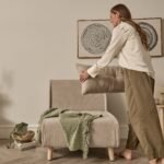 Outlet - Una Single Sofa Bed - Soft Beige - Image 10