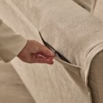 Outlet - Una Single Sofa Bed - Soft Beige - Image 12