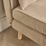 Outlet - Una Single Sofa Bed - Soft Beige - Image 8