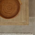 Valdis Mango Wood & Travertine Rectangular Coffee Table - Image 4