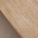 Valdis Mango Wood & Travertine Dining Table - Image 2