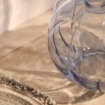 Verona 25cm Glass Vase - Cornflower Blue - Image 4