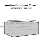 Weston Corner Set Furniture Cover - 225x150x85cm