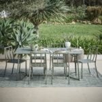 Wilder 6 Seater Metal Garden Dining Set