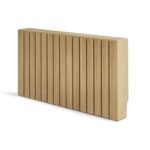Outlet - Willow Large Radiator Cover - Whitewash Oak - Image 4