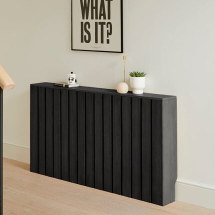 Willow Large Radiator Cover - Black Oak