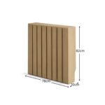Outlet - Willow Small Radiator Cover - Pale Oak - Image 5