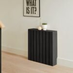 Willow Small Radiator Cover - Black Oak