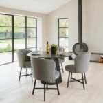 Outlet - Jacob Dining Chairs - Set of 2 - Steel Grey & Black - Image 2