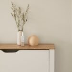 Windsor Shoe Cabinet - 3 Door - White - Image 6