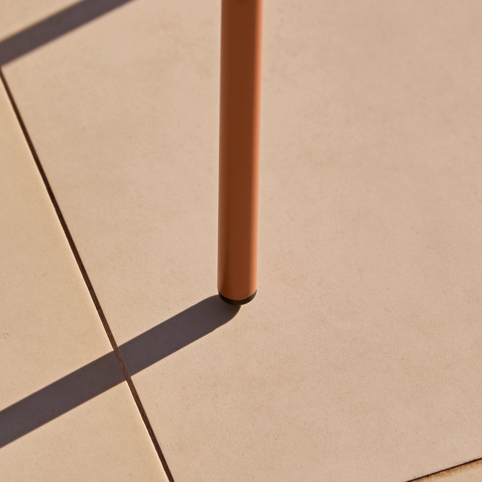 Wilder 6 Seater Blue Garden Dining Set with Ryder Burnt Orange Chairs - Image 4