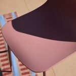 Wilder 6 Seater Blue Table Garden Dining Set with Wren Pink Chairs - Image 4