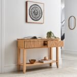 Outlet - Lowesby 60x40cm Wooden Mirror - Natural - Image 5