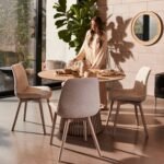 Outlet - Marbury 50cm Round Wooden Mirror - Natural - Image 2