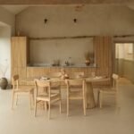 Willow Whitewash Oak Oval Dining Table Set - 6 Seater - Faye Dining Chairs - Whitewash Oak Legs - Image 4