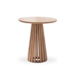 Outlet - Willow Whitewash Oak Round Side Table - Image 8