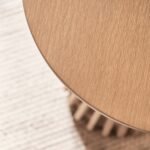 Outlet - Willow Whitewash Oak Round Side Table - Image 2