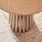 Outlet - Willow Whitewash Oak Round Side Table - Image 3