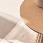 Outlet - Willow Whitewash Oak Round Side Table - Image 5