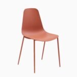 Paul Whitewash Extendable Dining Table Set - 4 Seater - Wren Burnt Orange Dining Chairs - Image 12