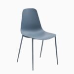 Paul Whitewash Extendable Dining Table Set - 4 Seater - Wren Blue Dining Chairs - Image 12