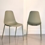 Outlet - Wren Olive Green Dining Chairs - Set of 2 - Image 5
