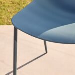 Wren Denim Blue Garden Chairs - Set of 2 - Image 6